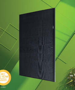 REC Alpha Pure-R black solar panel module